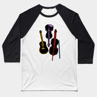 Music Instruments Baseball T-Shirt